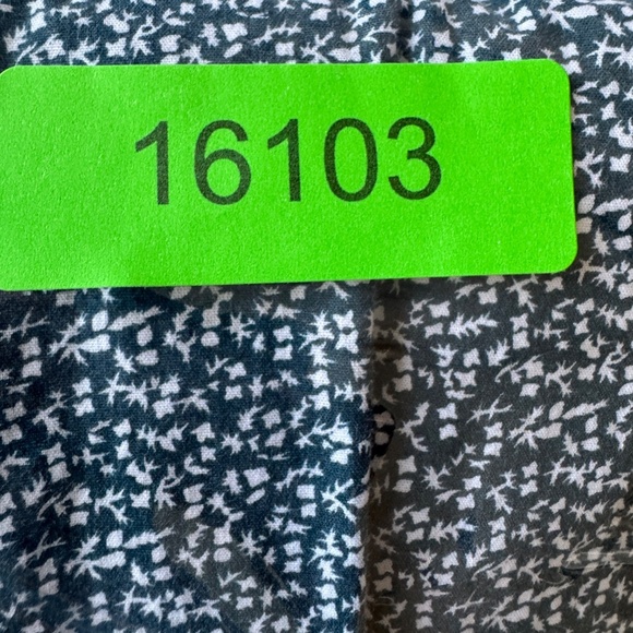 Rue Saint-Patrick Men's Long Sleeve Allover Button Up Casual Dress Shirt Green M - Picture 12 of 12